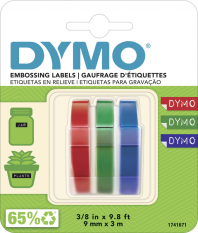Páska Dymo 3D 9mmx3m - 3ks