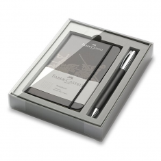 Kuličkové pero Faber-Castell Ambition Precious Resin se zápisníkem
