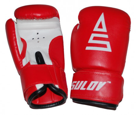 Box rukavice SULOV® PVC, 4oz, červené