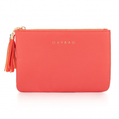 Kosmetická taška Oxybag Day Leather Coral