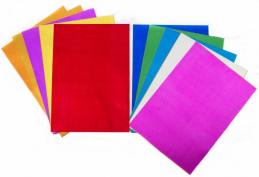 Samolepicí papír A4 s glitrem 10ls
