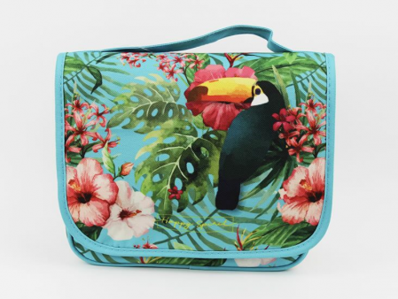 Cestovní kosmetická taška Tropical Happy Spirit Design