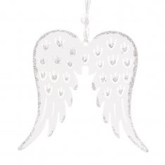 Vánoční andělská křídla kovová