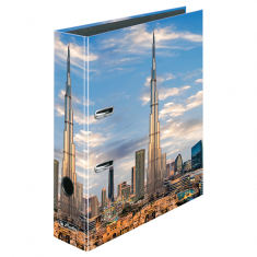 Pákový pořadač A4 80mm Herlitz lamino Burj Khalifa