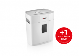 Skartovač Dahle PaperSAFE® 120 křížový řez