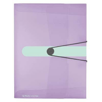 Box A4 PP Herlitz lila