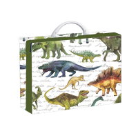 Kufřík lamino hranatý A4 Dino