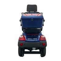 Elektrický čtyřkolový vozík RACCEWAY® STRADA ELECTRIC SCOOTER, modrý lesk