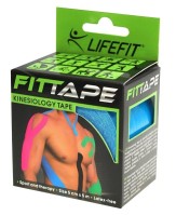KinesionLIFEFIT® tape 5cmx5m, světle modrá