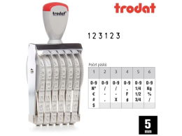 Číslovačka Trodat 1556 5mm 6x
