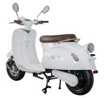 Elektroskútr  RACCEWAY® CENTURY E-RETRO, bílý-lesklý