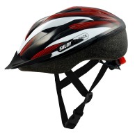 Dětská cyklo helma SULOV® JR-RACE-B, vel M/53-56cm, černo-bílá