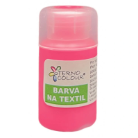 Barva na textil Terno 20g Neon červená