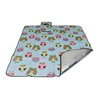 Pikniková deka CALTER® DUOS, 180x140 cm, alu fólie, sova
