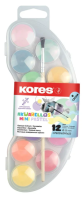 Vodové barvy Kores Akuarellos Mini Pastel