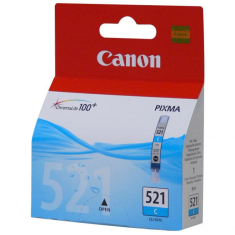 Inkoustová cartridge Canon CLI-521C modrá