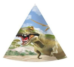 Párty klobouček Dino 6ks