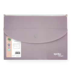Desky A4 zip PP ReLeaf fialové