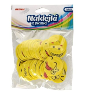 Pěnové samolepky smajlík