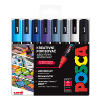 Sada popisovačů POSCA PC-5M Uni Winter