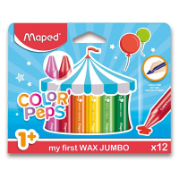 Voskovky Maped Color´Peps Wax Jumbo 12ks