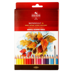 Akvarelové pastelky KOH-I-NOOR 3719 Mondeluz 36ks