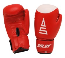 Box rukavice SULOV® DX 12oz., červené