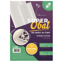Obal na sešit A4 PP SUPER silný