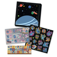 Dárkový box se samolepkami Stitch