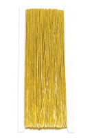 Elastická šňůrka 50m zlatá