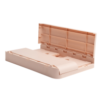 Skládací úložný box Exacompta Smart Case Midi lososový