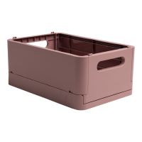 Skládací úložný box Exacompta Smart Case Midi starorůžový