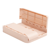 Skládací úložný box Exacompta Smart Case Mini lososový