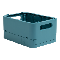 Skládací úložný box Exacompta Smart Case Mini petrolejový