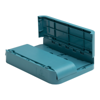 Skládací úložný box Exacompta Smart Case Mini petrolejový