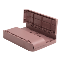 Skládací úložný box Exacompta Smart Case Mini starorůžový