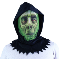 Maska Halloween zelená