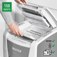 Skartovač   Leitz IQ Autofeed Office 150 P4
