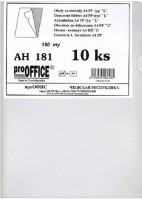 Obal L A4 180µ 10ks matný