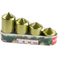Adventní svíčky 4ks zelené