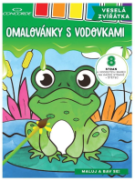 Omalovánky s vodovkami A4 Veselá zvířátka