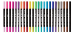 Sada popisovačů Concorde Dual Tip 24ks