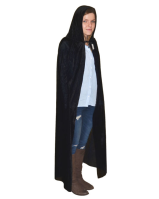 Černý plášť 130cm