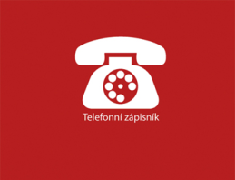 Telefonní zápisník Lamino 9,2x7cm 80ls