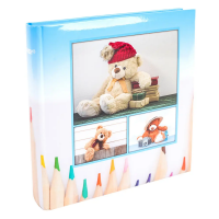 Fotoalbum Teddy modré/růžové