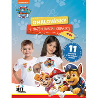 Omalovánky A4 s nažehlovacími obrázky Tlapková patrola