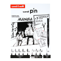 Sada linerů UNI PIN Manga 8ks