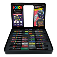 Sada popisovačů POSCA Groovy 20ks