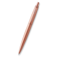 Sada kuličkové pero Parker Jotter XL Pink Gold PGT a pouzdro
