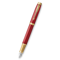 Sada plnicí pero Parker IM Premium Red GT a pouzdro